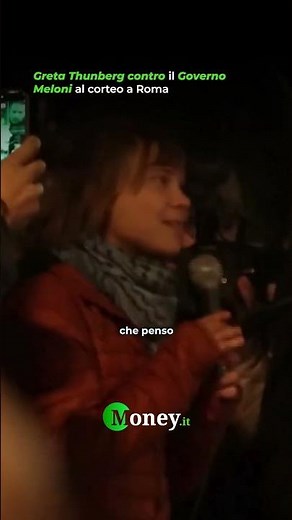 GRETA THUNBERG ACCUSA il GOVERNO ITALIANO