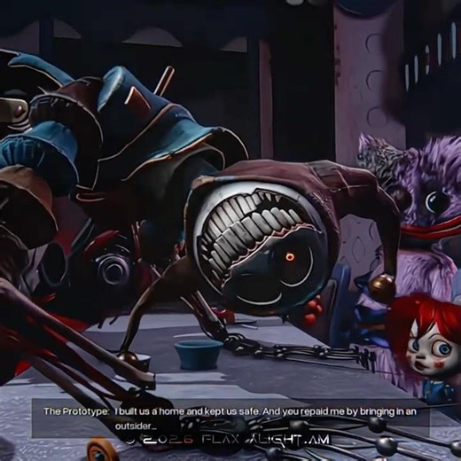 The Prototype/1006 Face Reveal || Poppy Playtime Chapter 5 #edit #shorts #poppyplaytime