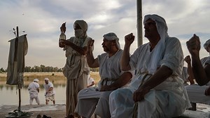 Iraqi Sabean-Mandaeans celebrate marking "Banja" or Creation Feast. | The National