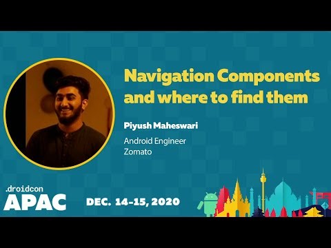 Navigation Components and where to find them