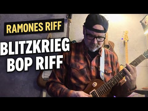 Blitzkrieg Bop (Ramones) – The Punk Guitar Riff That Started It All