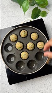 Easy sprouts and corn Appe for kids’ tiffin! #kidstiffin #lunchboxideas #appepanrecipe