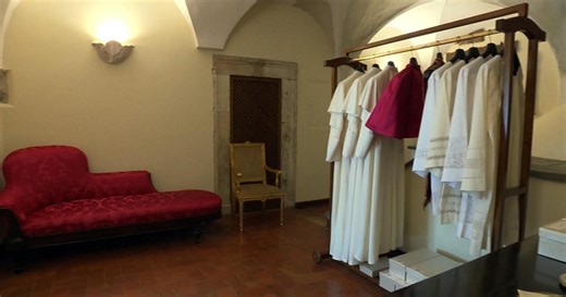 These tailoring businesses eagerly await new pope to see if their papal garments are chosen