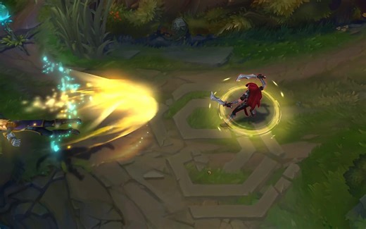 LOL英雄重做探险家伊泽瑞尔EZ黑桃皇牌皮肤预览