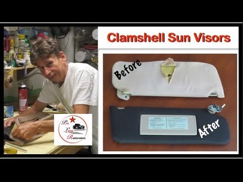 How To Restore Sun Visors