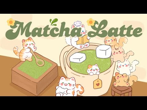 Cafe Music 🍵🍏Matcha Latte 🍡2 Hour Cafe Song🎏Stream cafe🌼cute & relaxing🍰 Make Your Day Better