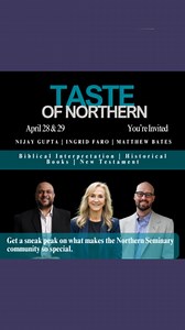 Join Dr. Matthew Bates for New Testament Theology: Apostle Paul—a deep dive into Paul’s writings and theology. ️ Tuesday, April 29 | 7PM CT  NT 413 with Dr. Matthew Bates Register now: [https://loom.ly/a_FCv4g] | Northern Seminary | Facebook