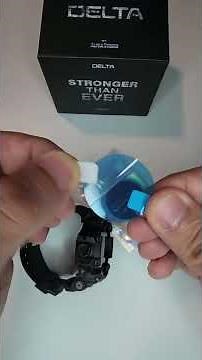 Install Delta Watch Screen Protector