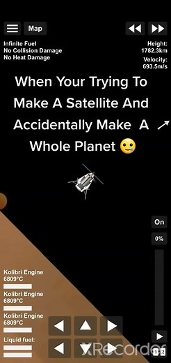 Bro #space #planet #spaceflightsimulator | Spaceflight Simulator