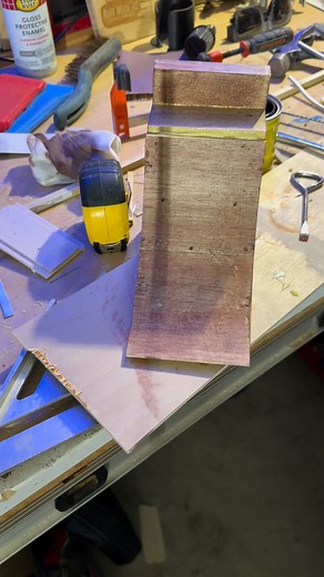 Made this DIY fingerboard ramp as the beginning of a whole skatepark project for my kids #fingerboard #techdeck #skateboarding #diy #foryou #fyp | Roll with it