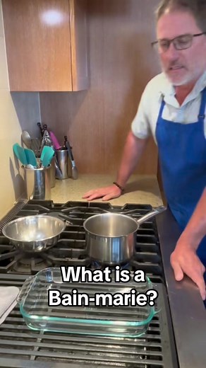 What is a bain-marie? #bainmarie #chef #cooking #baking