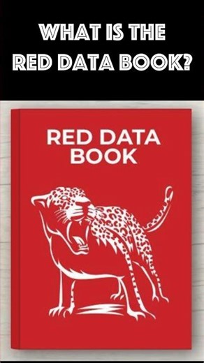 What is the Red Data Book? #shorts