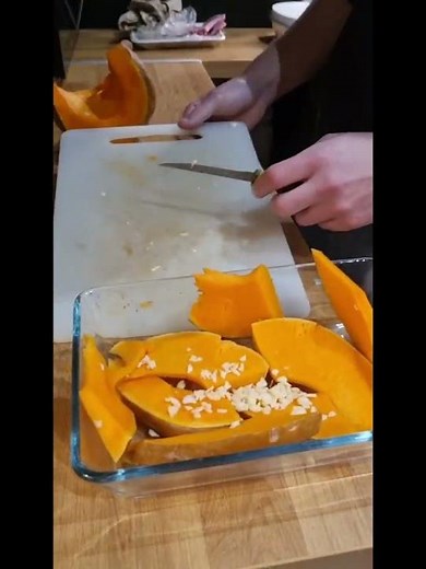 Côtes de porcs et potimarron