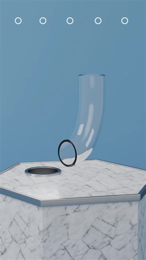 0% to 100% soft body satisfying 3d simulation🔥 #relaxing #simulation #animation #blender