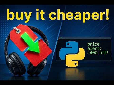 How To Build A Free Price Drop Monitor In Python ✨🛍️