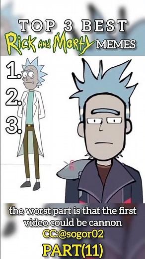 Ranking the Best Rick and Morty Memes PART 11
