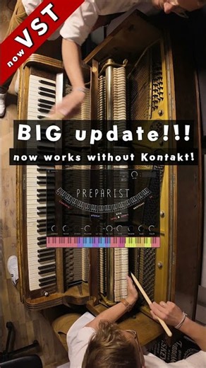 Preparist: Piano Percussion | Big VST update!