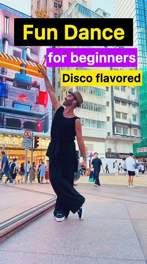 7.4K views · 3.1K reactions | Fun easy dance for beginners tutorial, with a Disco flavor. Also quite nice soft workout, if done a “few” times #howto #dance #Disco | Aleksandr Ivakhnov | Facebook