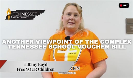 Another Viewpoint Of The Complex Tennessee School Voucher Bill 🎙️Interview With Tiffany Boyd Of Free Your Children | The Tennessee Conservative