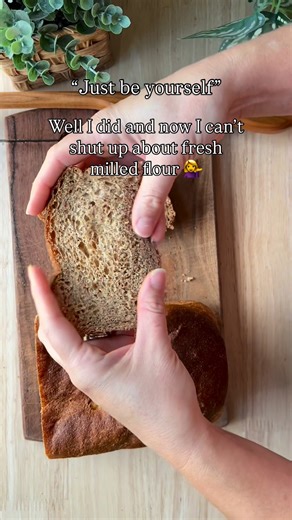 Once I learned what really happens to flour before it hits store shelves, everything changed. When flour is freshly milled, it’s alive — packed with fiber, protein, vitamins, and healthy oils your body actually needs. But the moment it’s processed into white flour, all those nutrients are stripped out so it can sit on a shelf for months. What’s left? A refined starch that your body treats like sugar. Freshly milled flour = real food. Store-bought flour = shelf-stable powder pretending to be it. 