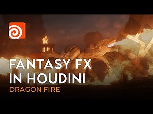 Fantasy FX in Houdini | DRAGON FIRE