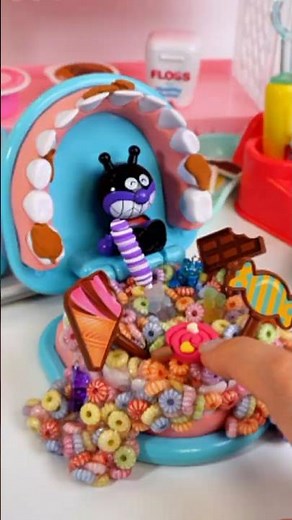 Satisfying Miniature ASMR: 🪥Toothbrushing play!✨ #toys #asmr