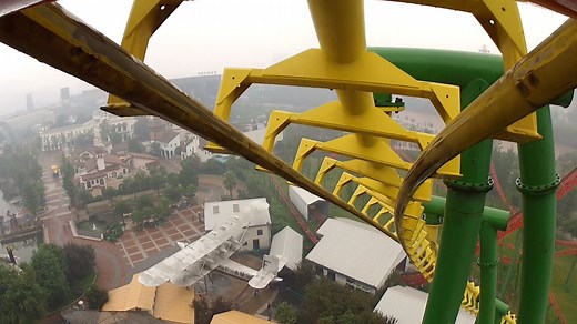 168K views · 1.7K reactions | Have you ever ridden a roller coaster where the tracks are "above your head?" Tell us what your favorite coaster of this style is! Here's the one at Happy Valley in Chengdu! | Theme Park Review | Facebook