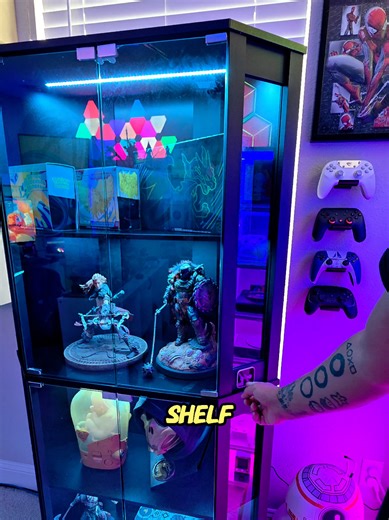 Sponsored by @Temu Perfect shelve for my big statues 🤩 check this and lot other stuff at temu app #temuhaul #temufinds #temucodes #trending #shelves