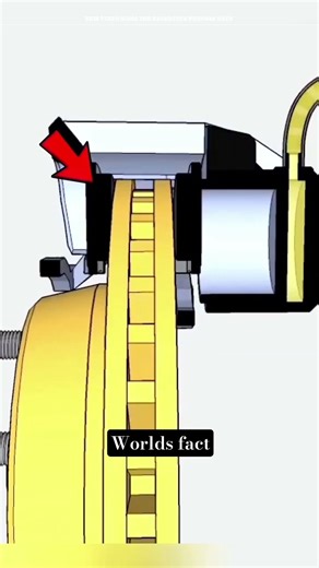 How Car's brake works #facts #science #space #technology