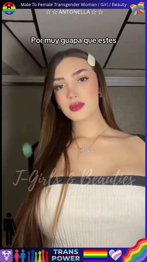 Male to Female Transgender Woman - ANTONELLA #viralvideo #shortvideo #transgender #mtf #lgbt #shorts
