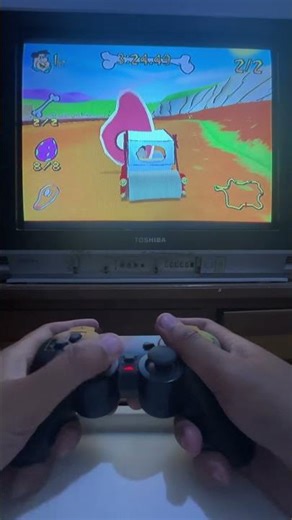 Flintstones: Bedrock Racing #playstation2 #ps2 #shorts