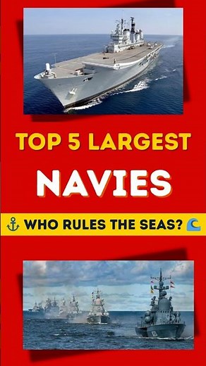 BREAKING: Top 3 Largest Navies in the World 2025 ⚓🌍 | #1 Will Shock You!