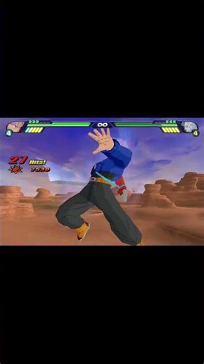 Dragon ball Budokai Tenkaichi 3 (Trunks) Training combo#4