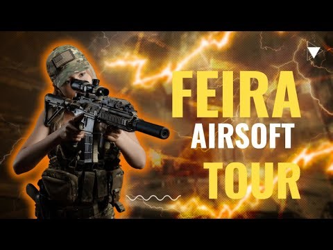 Tour Completo na Feira de Airsoft Portugal 🇵🇹