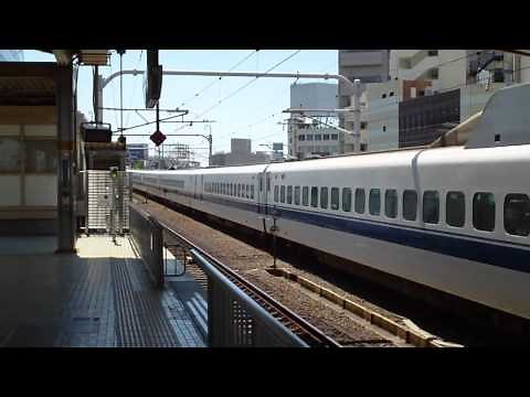 300系のぞみ！＠のぞみ319号名古屋駅入線シーン 2010/08/18
