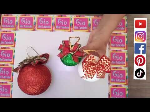 Christmas Balls Step by Step #diy #tutorial #crafts