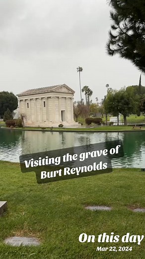 564K views · 6.4K reactions | The grave of legendary actor Burt Reynolds at Hollywood Forever Cemetery in Los Angeles, California #burtreynolds #famousgraves | Freyzel Productions | Facebook