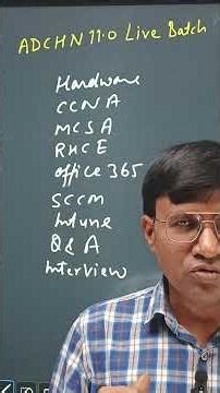 full stack IT course | ADCHN 11.0 Live training starting 10 nov 2025