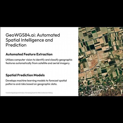 Top 5 GeoAI Tools for Spatial Analysis and Mapping. #analysespatiale #cartographie #ai