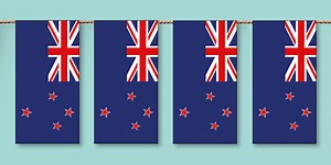 New Zealand (Aotearoa) Flag Display Bunting