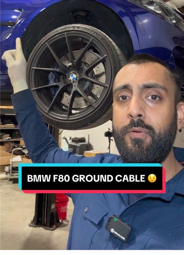Fixing the Ground Cable on BMW F80 M3