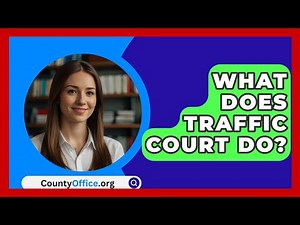 What Does Traffic Court Do? - CountyOffice.org