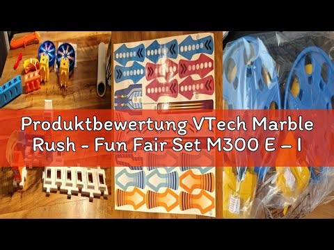 Produktbewertung VTech Marble Rush - Fun Fair Set M300 E – Interaktive Murmelbahn mit spannenden Bah