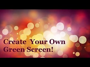 Create Your Own Green Screen Background for Photo or Video Production CHEAP & EASY