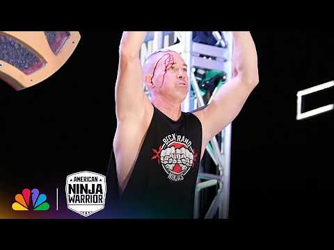 Blood Won’t Stop This Ninja Dad | American Ninja Warrior | NBC