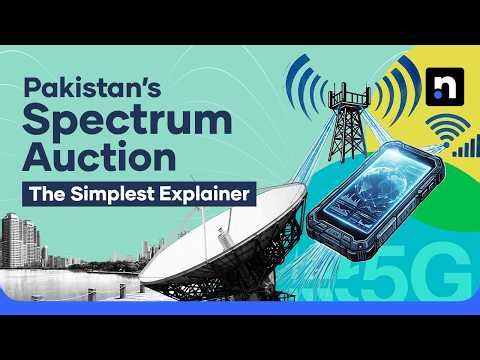 Pakistan’s Internet Spectrum Auction Explained in Under 10 Minutes | Nukta Business