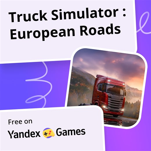 Truck Simulator : European Roads - play online for free on Yandex Games