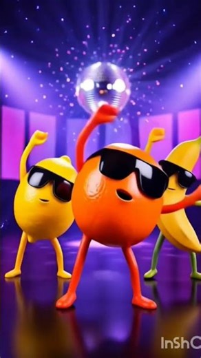 🍎🍌 Fruit Disco Dance Party! | Funny Kids Cartoon Dance 🍓🍍