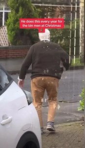 2M views · 10K reactions | What an absolute gent this fella is. Any time we get a little gift for Christmas it shows us our local communities value our work. It helps if it’s a crate of beers too!  | Justice For Refuse Workers & Cleansers | Facebook