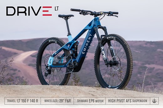 Eminent Cycles: Drive LT All-Mountain eBike